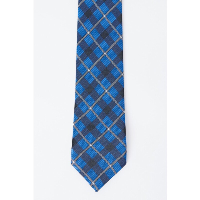 ALTINYILDIZ CLASSICS Men's Blue Navy Patterned Tie