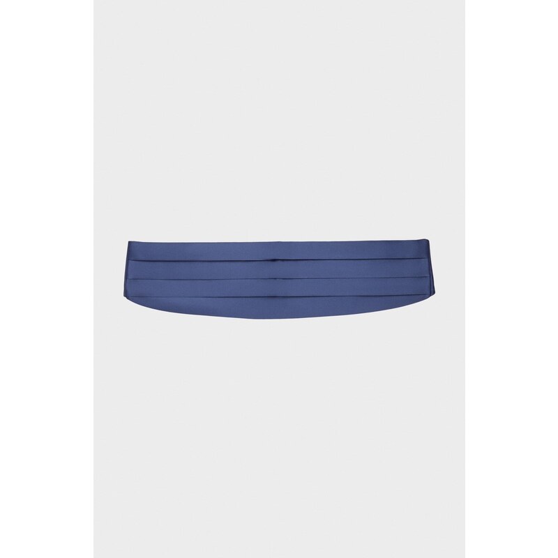 ALTINYILDIZ CLASSICS Men's Navy Blue Bowtie-Sash Set