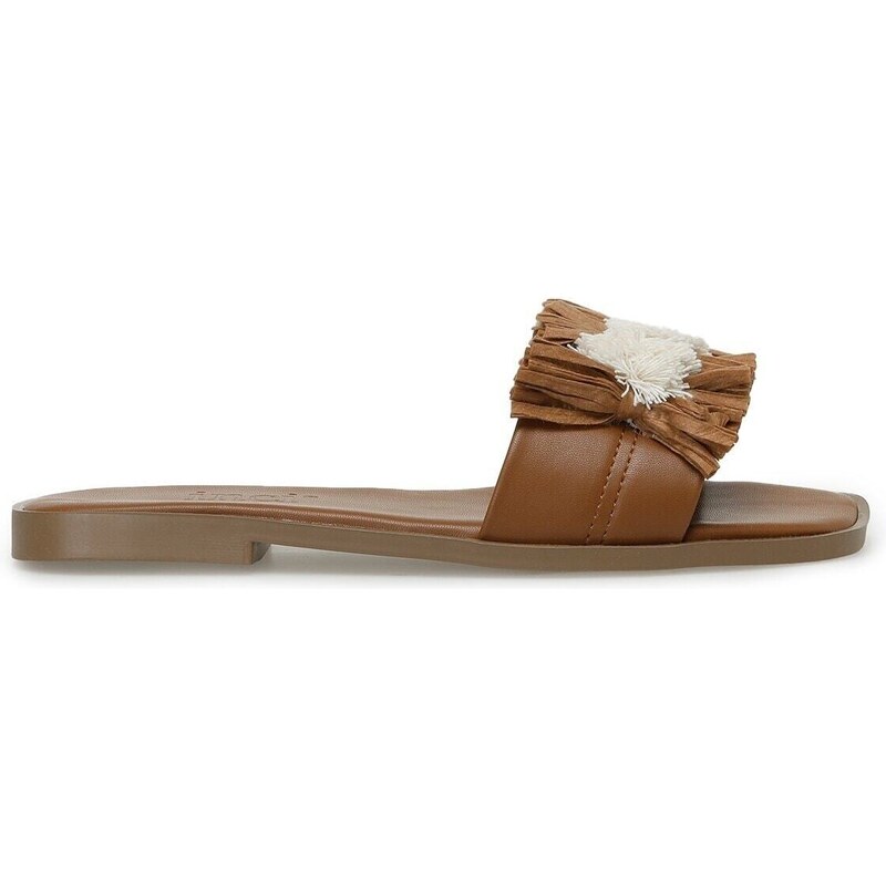 İnci Freyes 3fx Brown Women's Flat Slipper