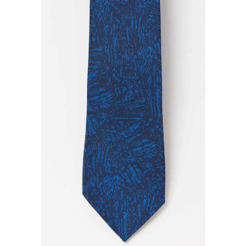 ALTINYILDIZ CLASSICS Men's Navy Blue-Blue Patterned Tie