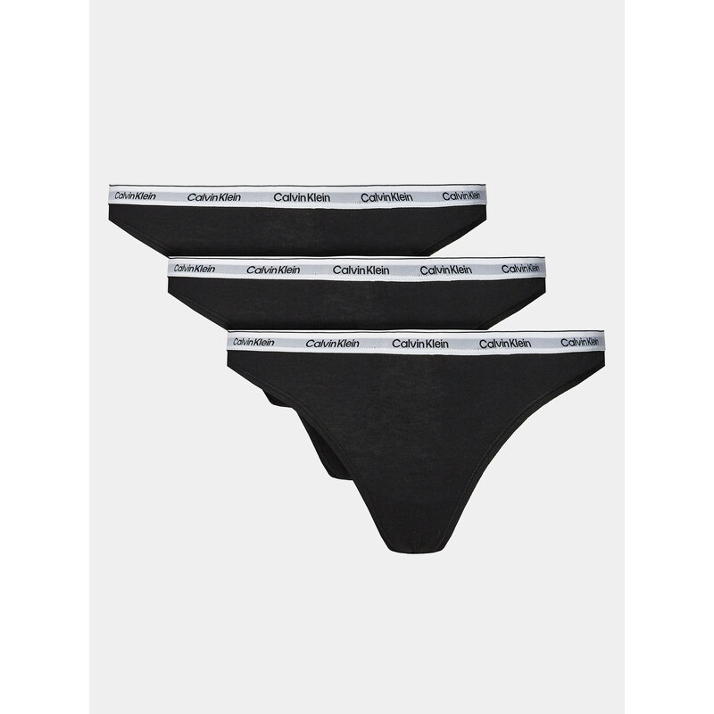 Sada 3 kusů string kalhotek Calvin Klein Underwear