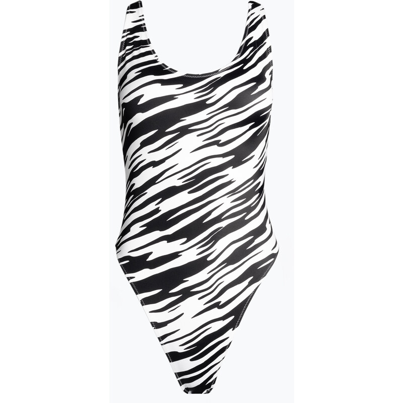 Dámské jednodílné plavky Calvin Klein Scoop Back Black