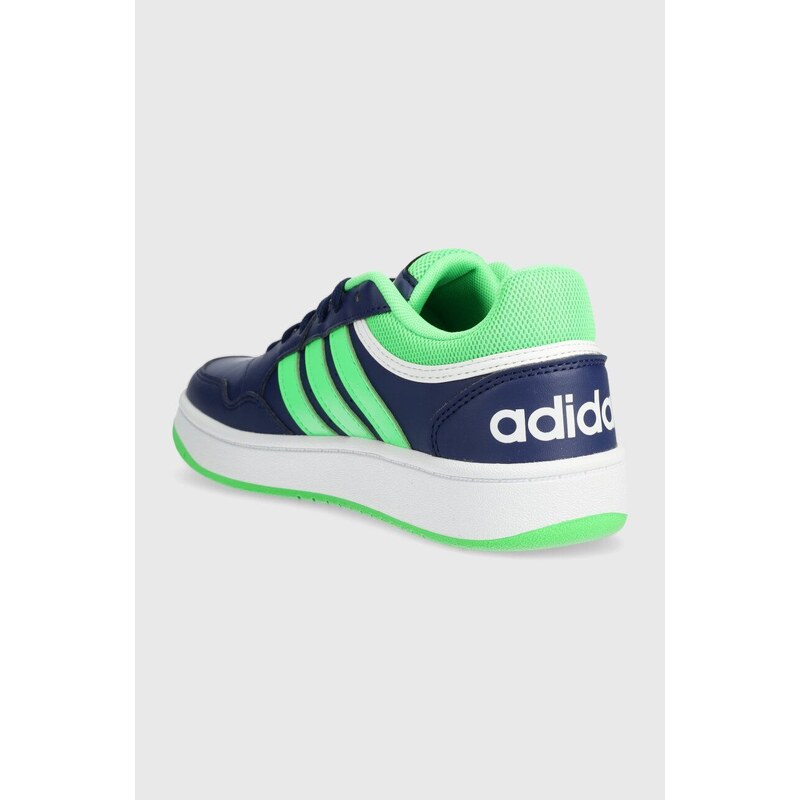 Dětské sneakers boty adidas Originals HOOPS 3.0 K zelená barva