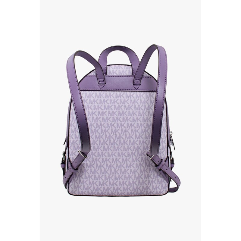 Michael Kors JAYCEE MD backpack monogram orchid dámský batoh