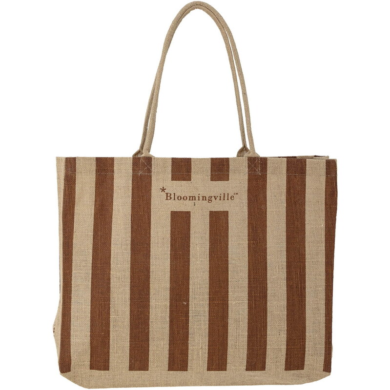 Bloomingville Nákupní taška z juty Bergamo Brown