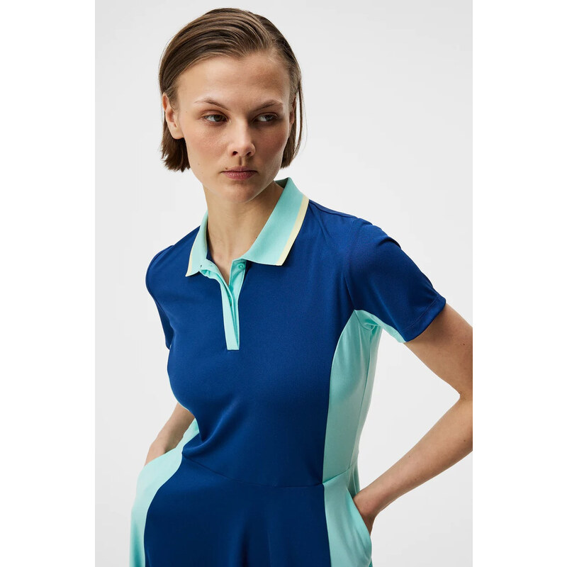 J.Lindeberg W šaty Dolores - tmavě modré: Dámské XL