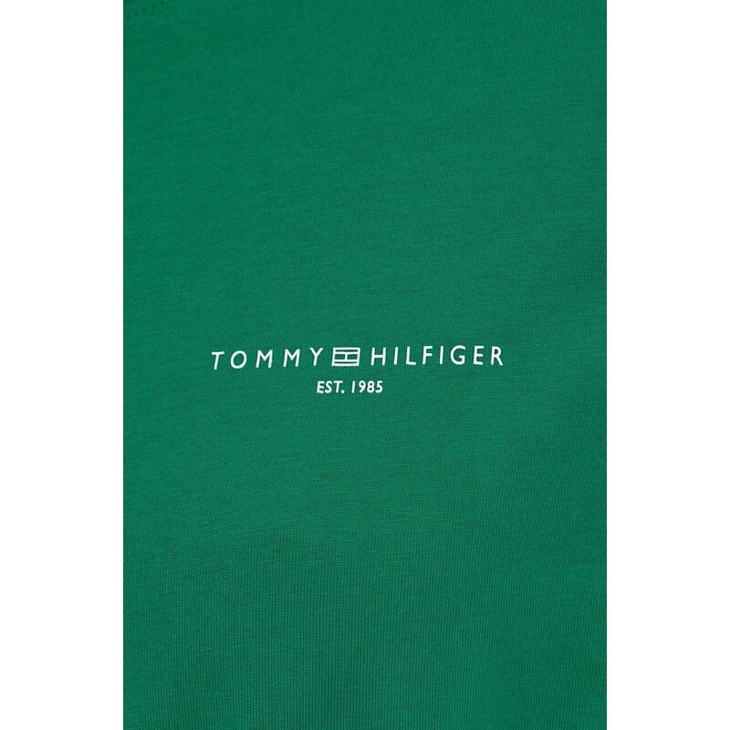 Bavlněné šaty Tommy Hilfiger mini