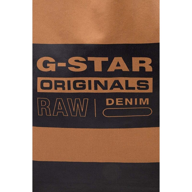 Taška G-Star Raw hnědá barva
