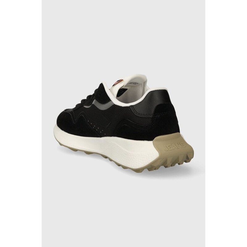 Sneakers boty Tommy Jeans TJW RETRO RUNNER černá barva, EN0EN02491