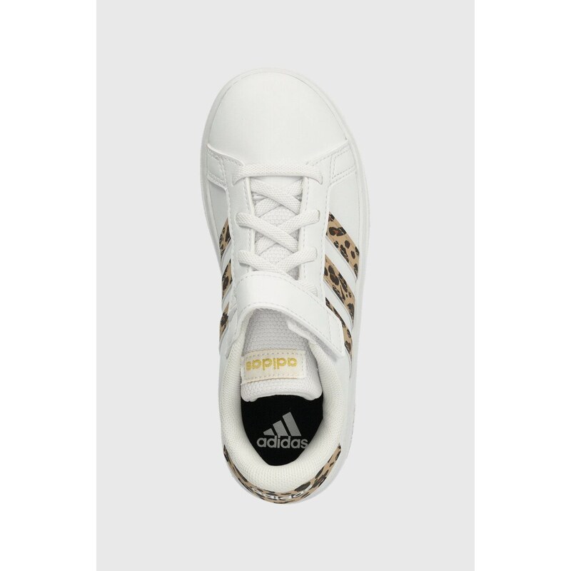 Dětské sneakers boty adidas GRAND COURT 2.0 EL K bílá barva