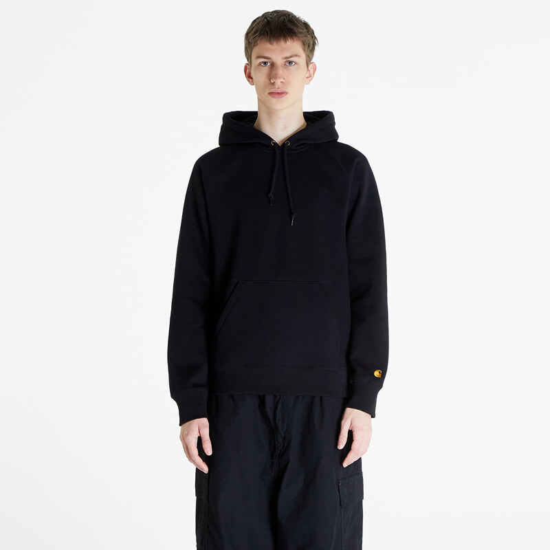 Mikina Carhartt WIP Hooded Chase Sweat UNISEX Black/ Gold XL