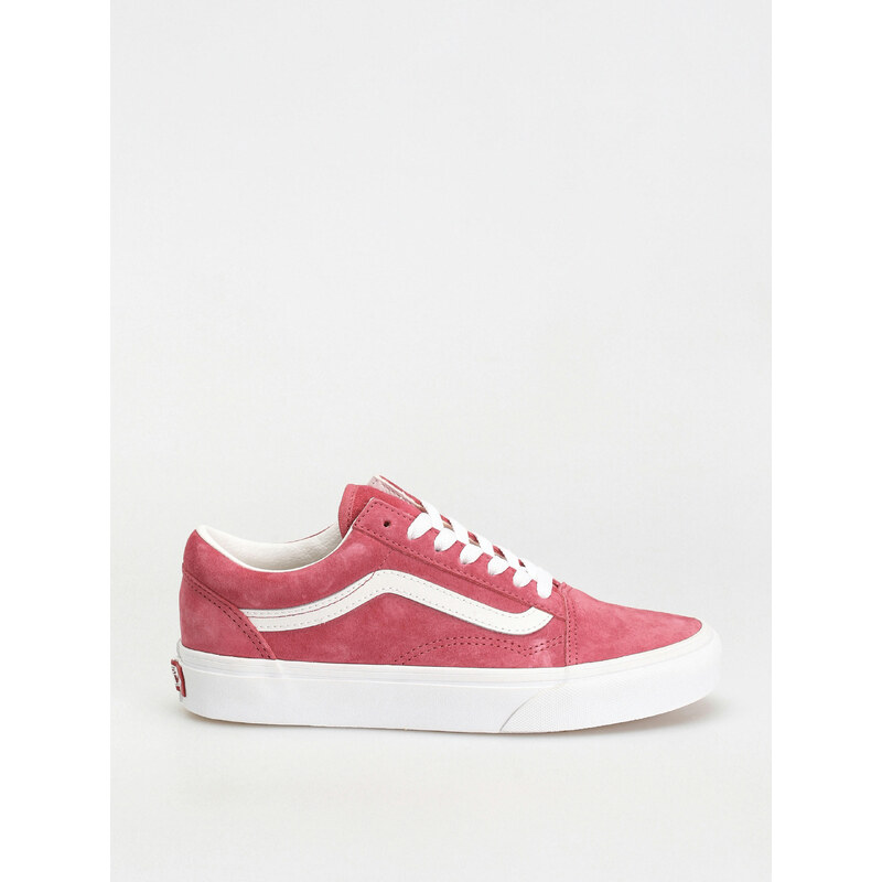 Vans Old Skool (pig suede holly berry)červená