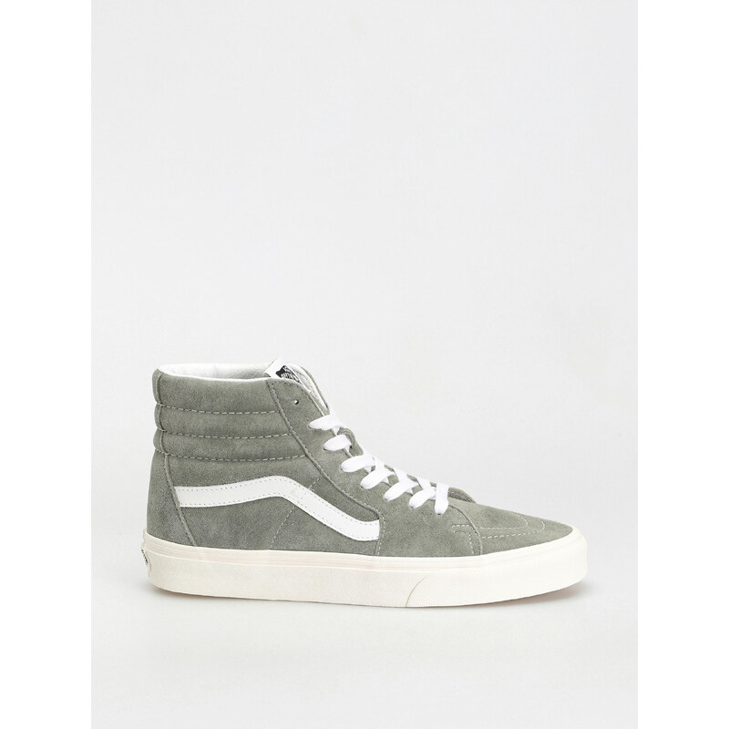 Vans Sk8 Hi (pig suede shadow)zelená