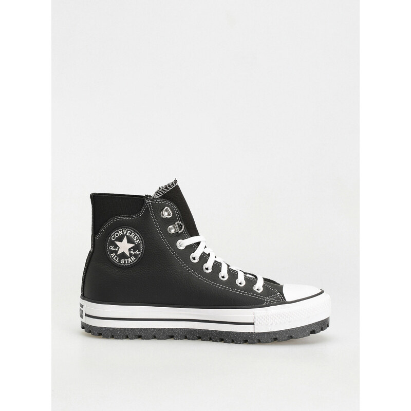 Converse Chuck Taylor City Trek Wp Hi (black/white/silver)černá