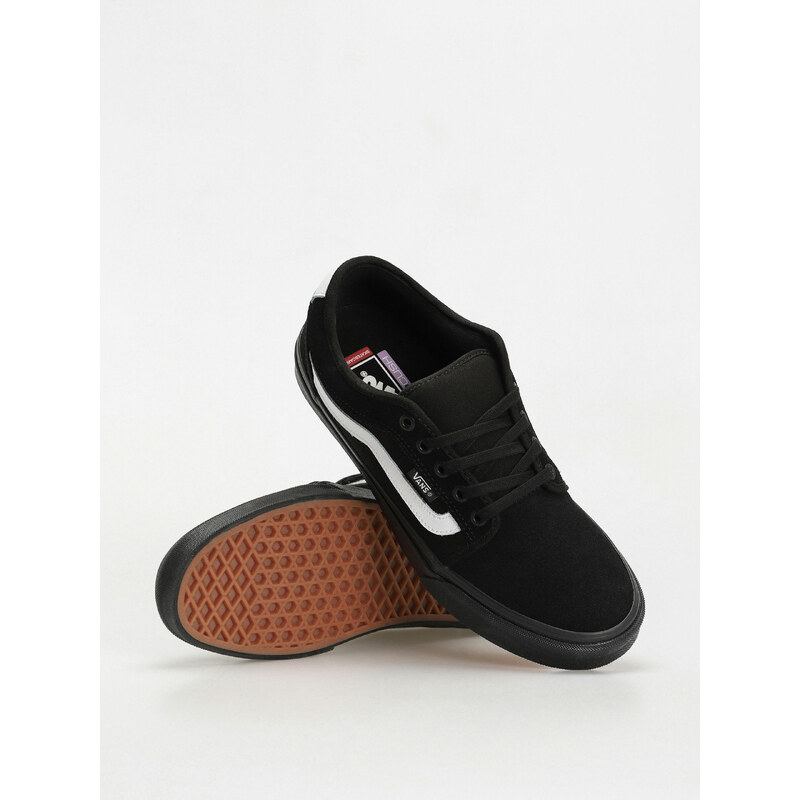 Vans Chukka Low Sidestripe (black/black/white)černá