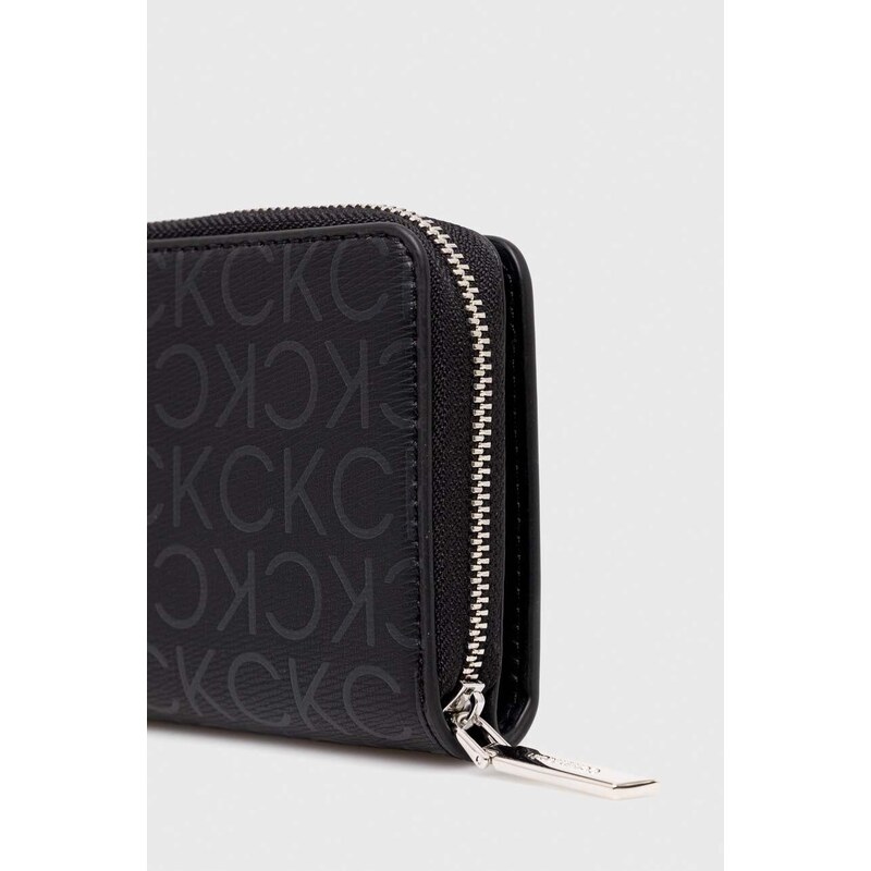Peněženka Calvin Klein černá barva, K60K611932