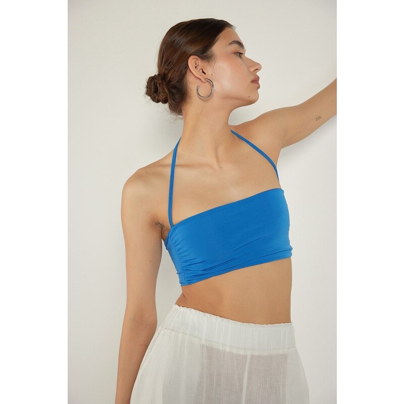 VATKALI Basic Bustier Blue