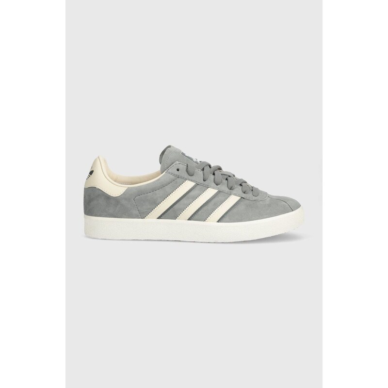 Semišové sneakers boty adidas Originals Gazelle 85 šedá barva, IG1353