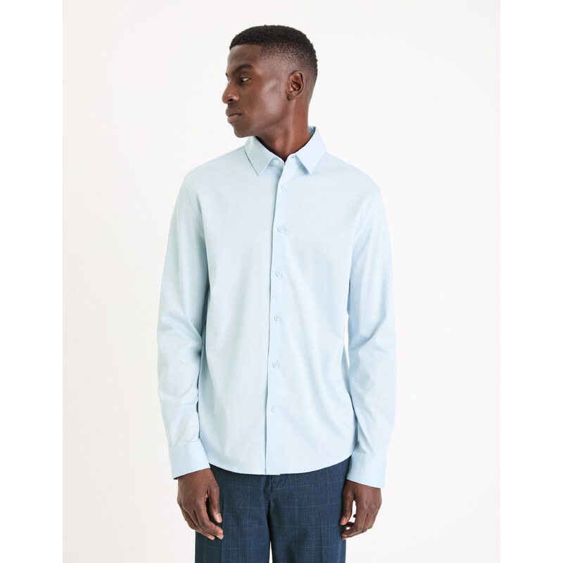 Celio Košile Vajersey - Pánské