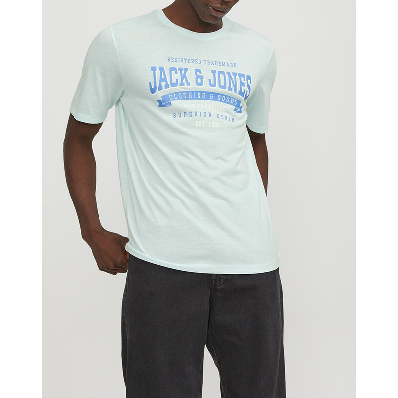 JACK&JONES JJELOGO TEE SS O-NECK 2 COL SS24 SN