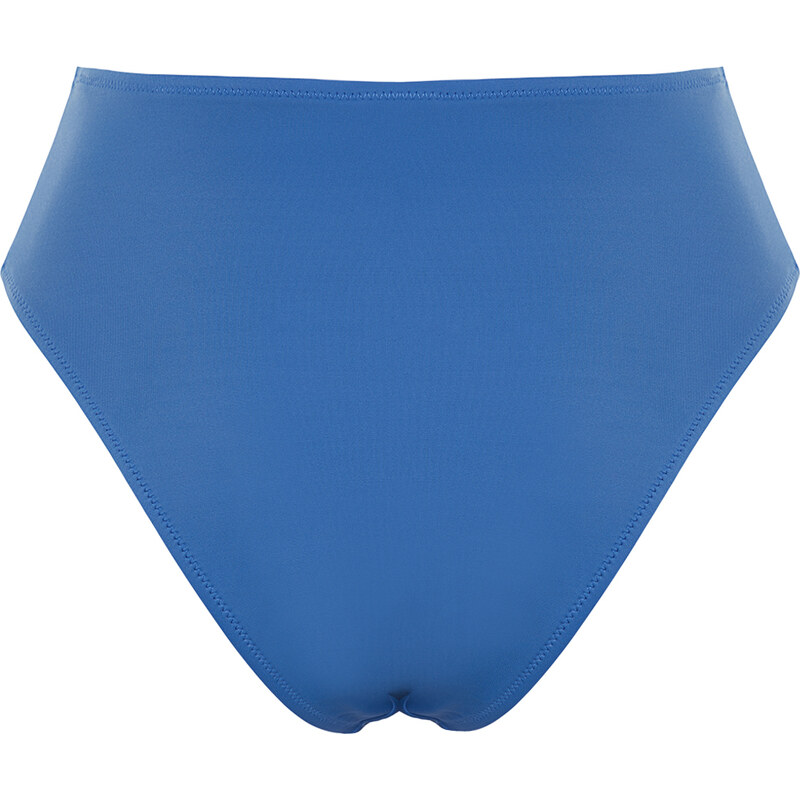 Trendyol Blue High Waist Hipster Bikini Bottom