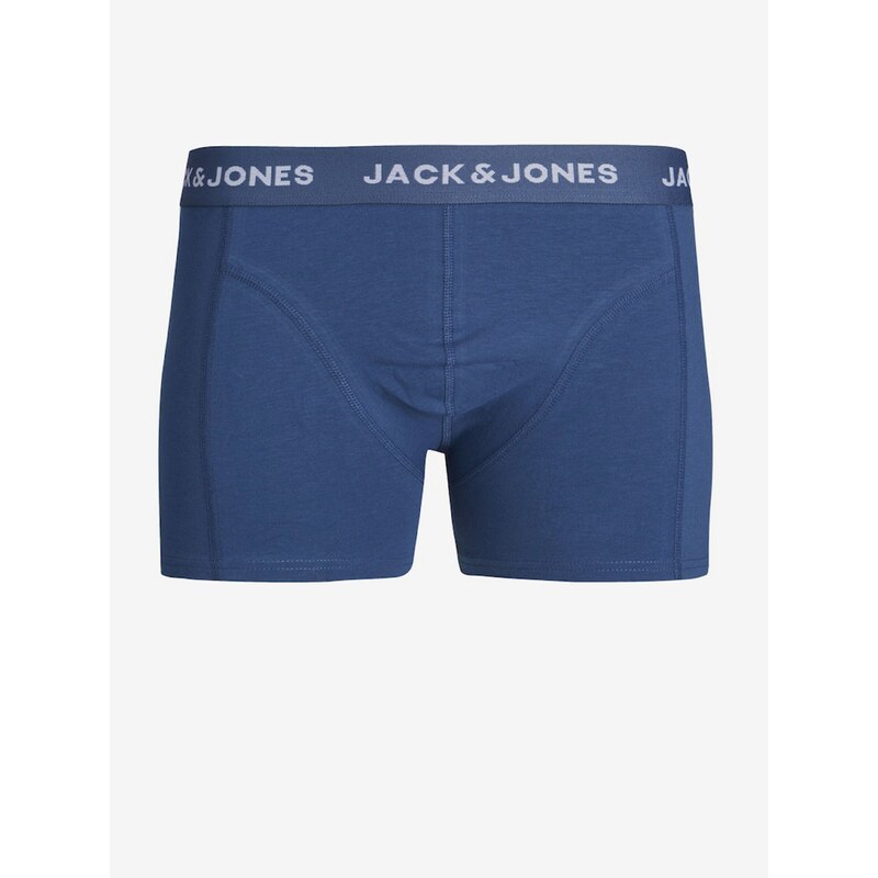 Jack & Jones Sada tří pánských boxerek v modré, zelené a oranžové barvě Jack & J - Pánské