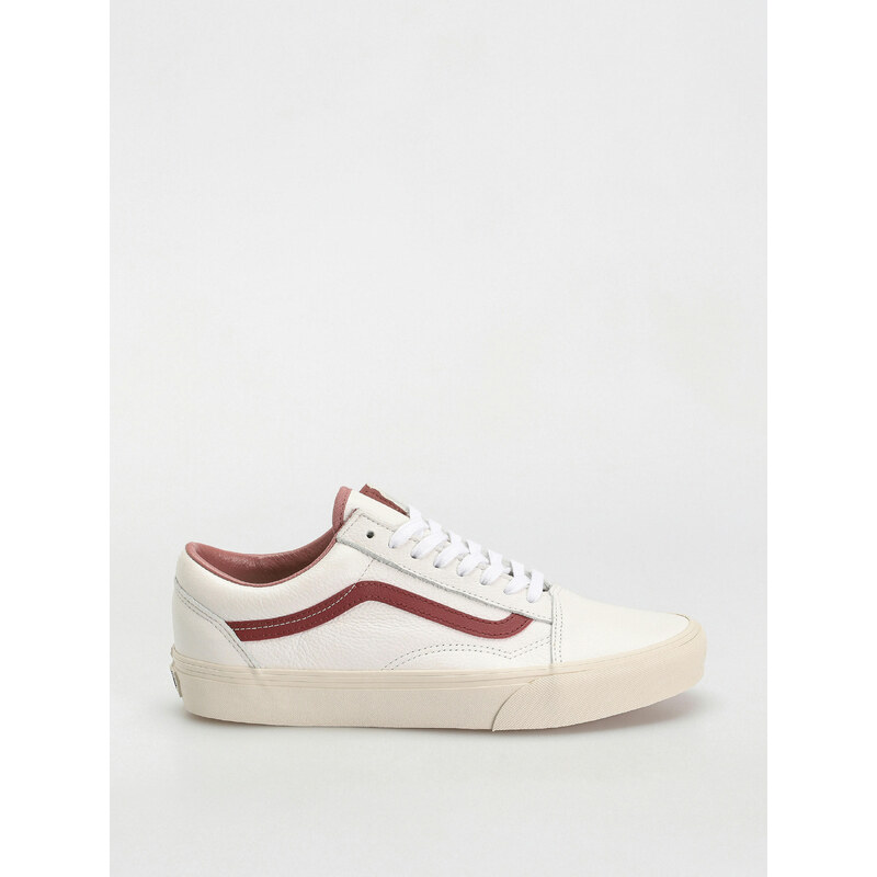 Vans Old Skool (premium leather russet brown)bílá