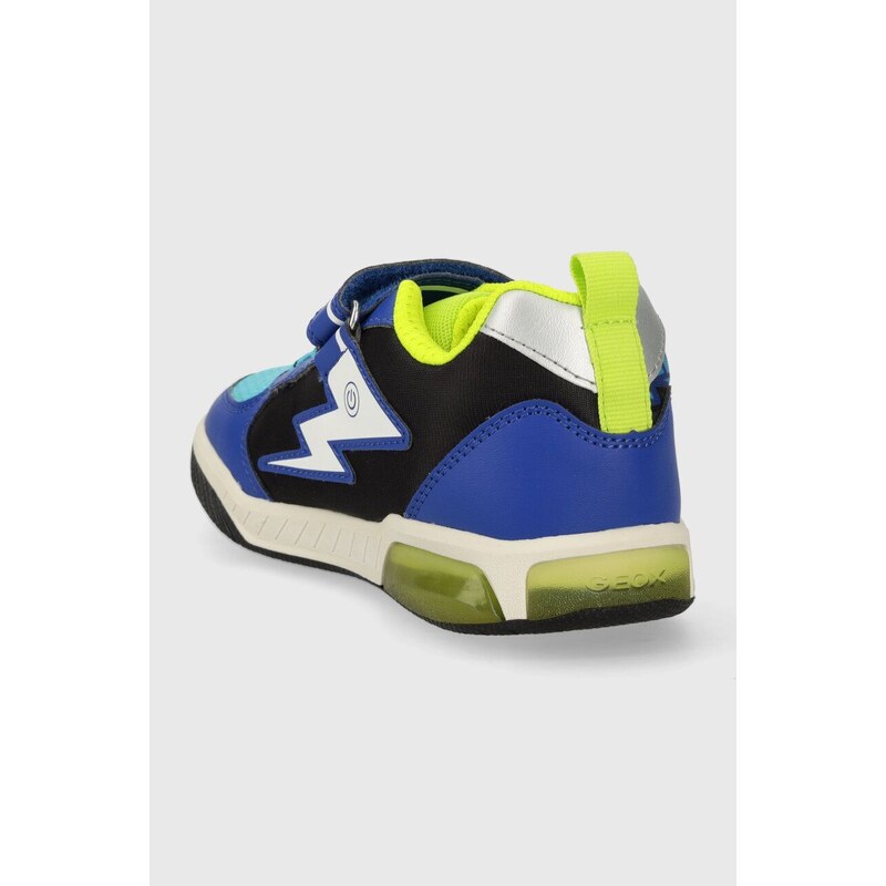 Dětské sneakers boty Geox INEK zelená barva