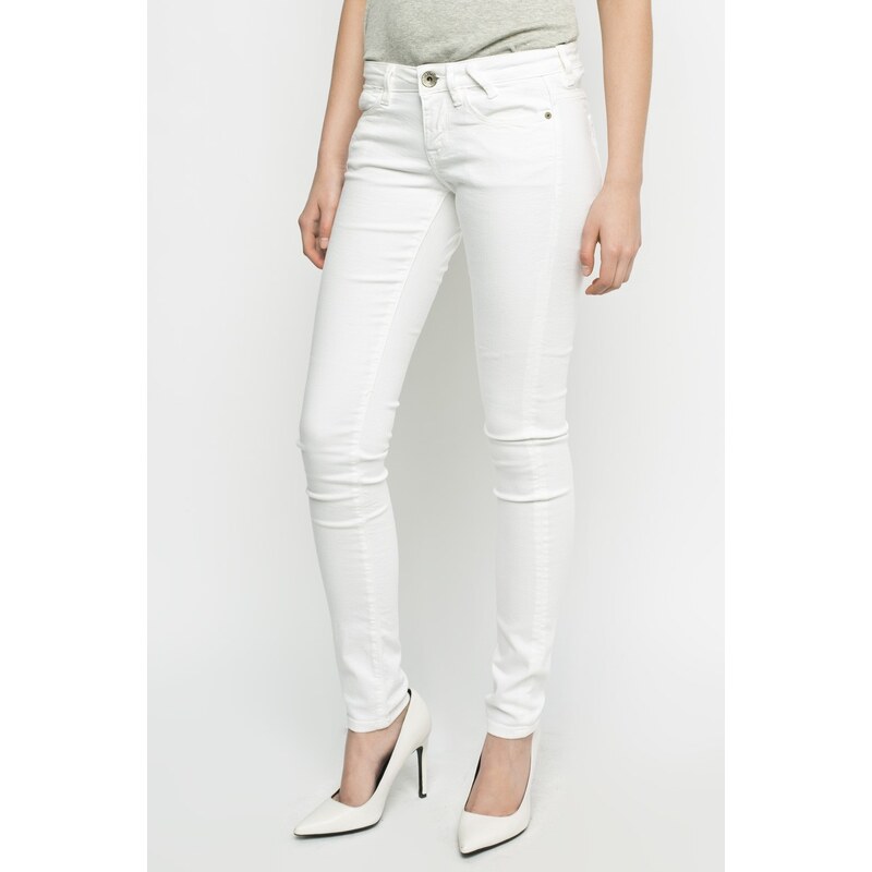 Guess Jeans - Džíny - bílá