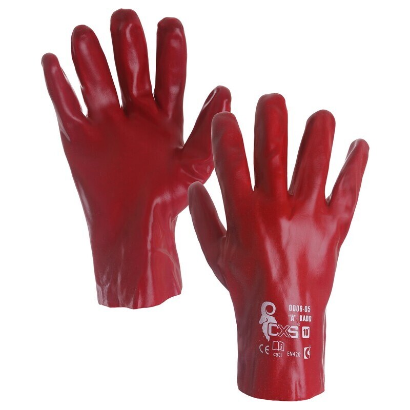 CANIS CXS KADO rukavice povrstvené PVC 27cm č.