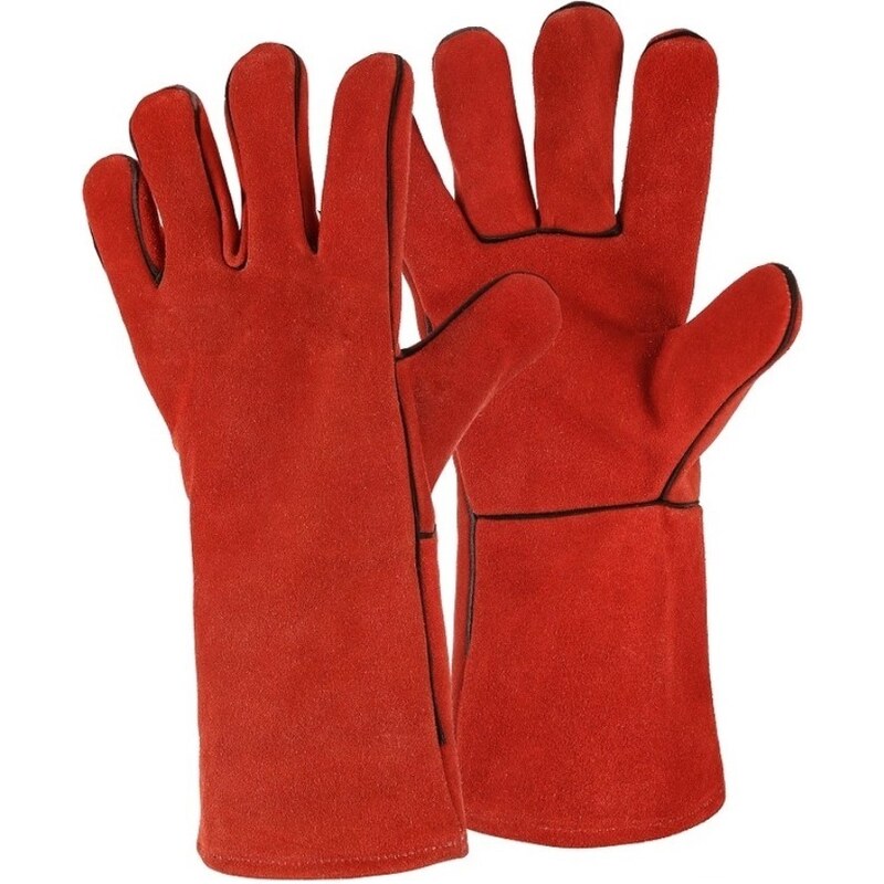 CANIS CXS PATON RED rukavice svářečské červené