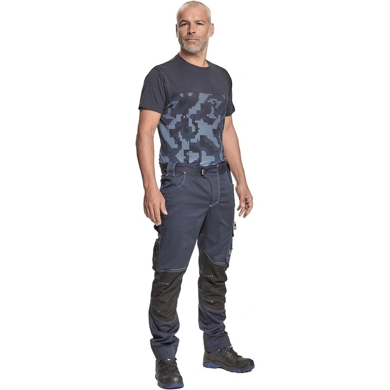 Cerva NEURUM pánské tričko s krátkým rukávem modrá S