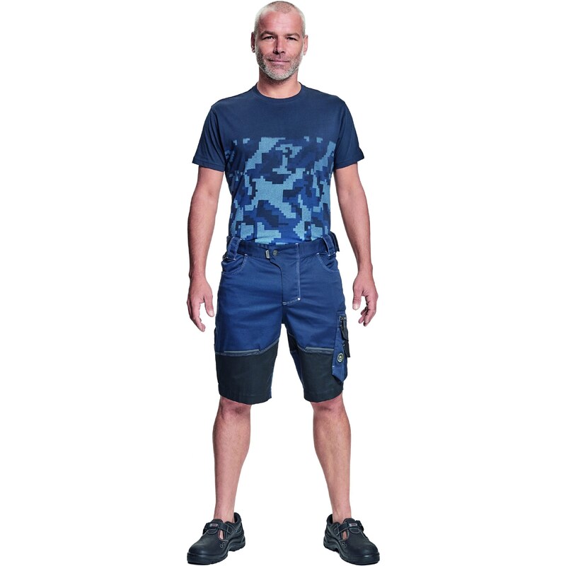Cerva NEURUM pánské tričko s krátkým rukávem modrá S