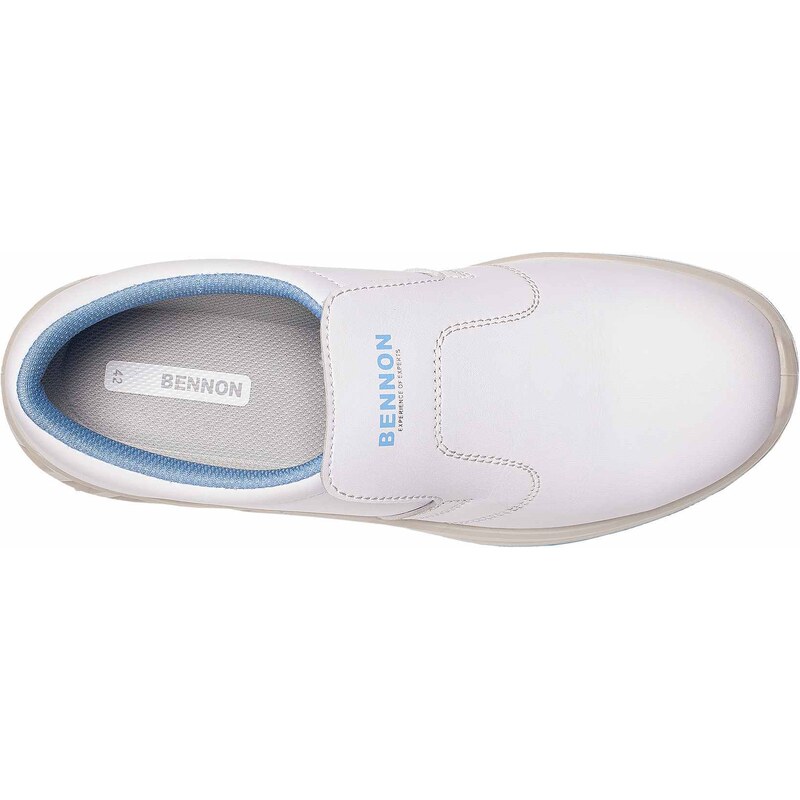 Bennon Obuv WHITE S2 Moccasin 36