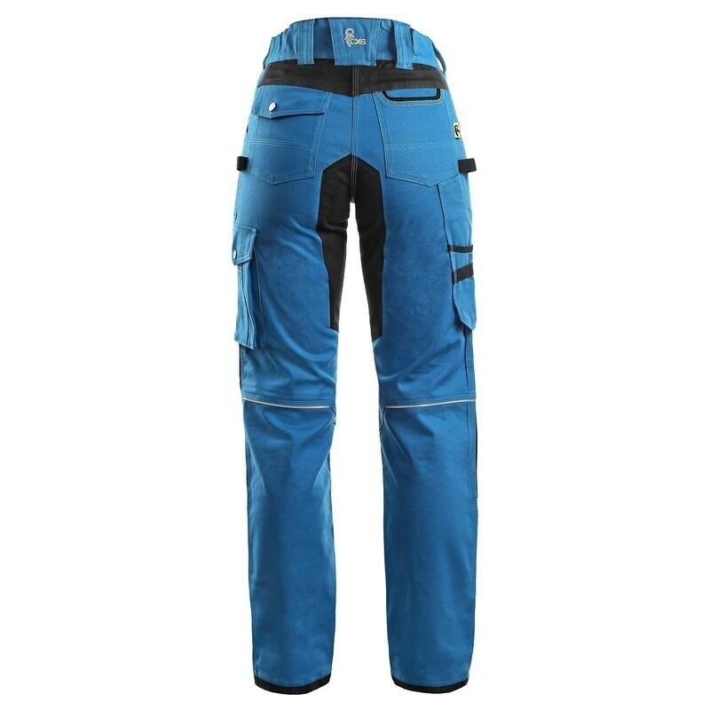 Canis CXS STRETCH kalhoty dámské středně modro-černé 38