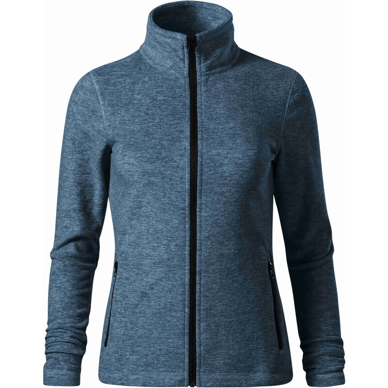 Malfini Shift 851 Micro fleece mikina dámská tmavý denim melír XS