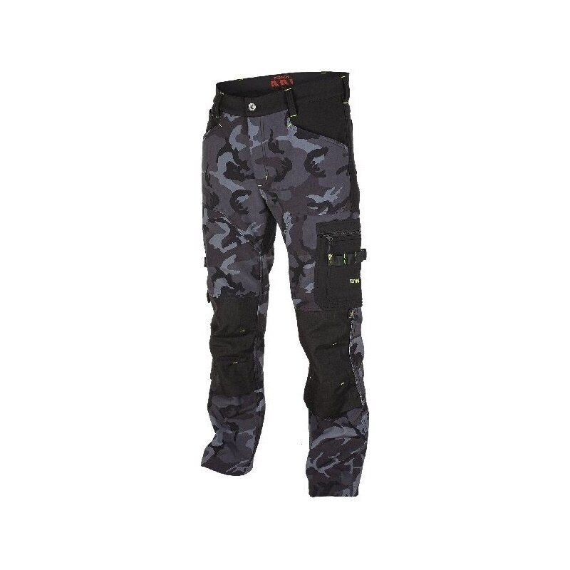 Bennon BNN CAMOS Trousers black/grey pracovní softshellové kalhoty 44