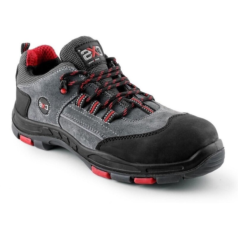 CANIS CXS Obuv ROCK SLATE S1P polobotka šedá/černá