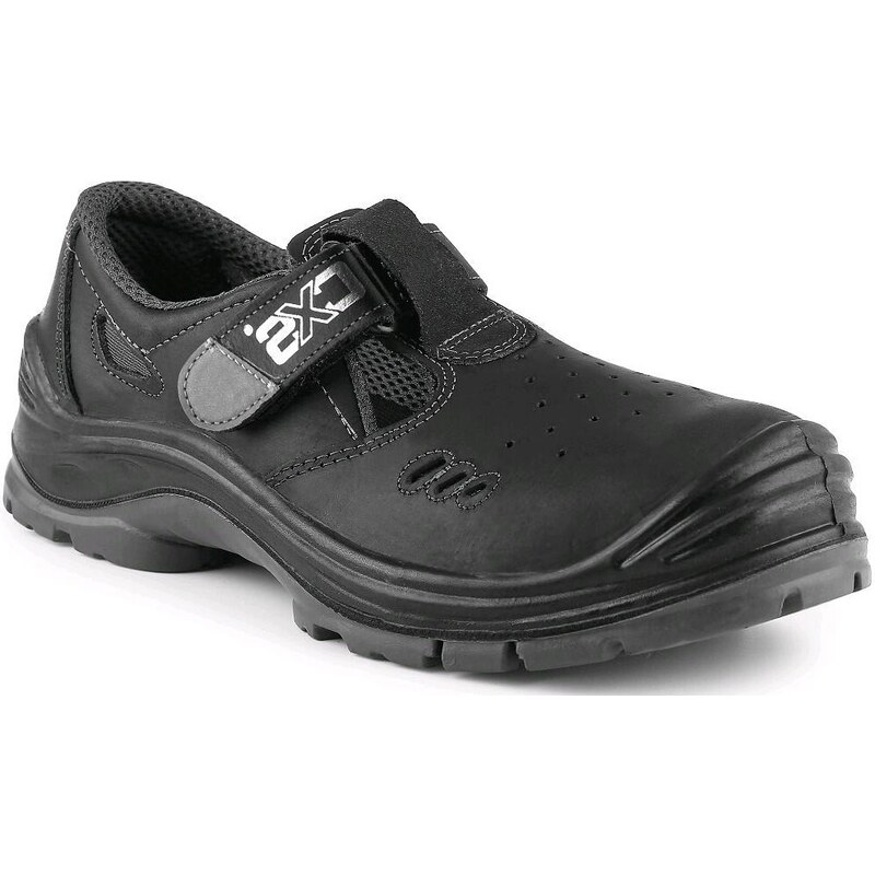 CANIS CXS Obuv SAFETY STEEL IRON S1 sandál černá