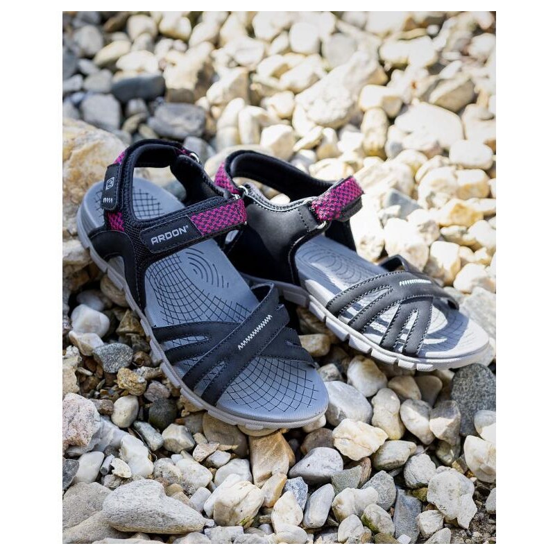 ARDONPHYLLIS sandál dámský černá/růžová 36