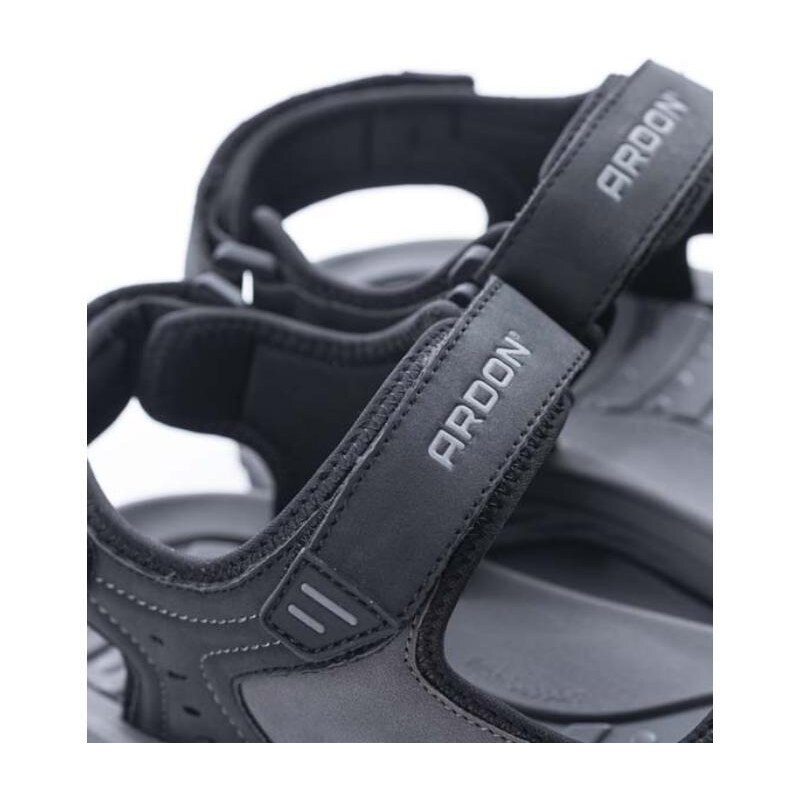 ARDONBROOK BLACK sandál šedo/černá 41