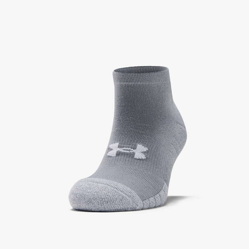 Pánské ponožky Under Armour Heatgear Low Cut Socks Gray