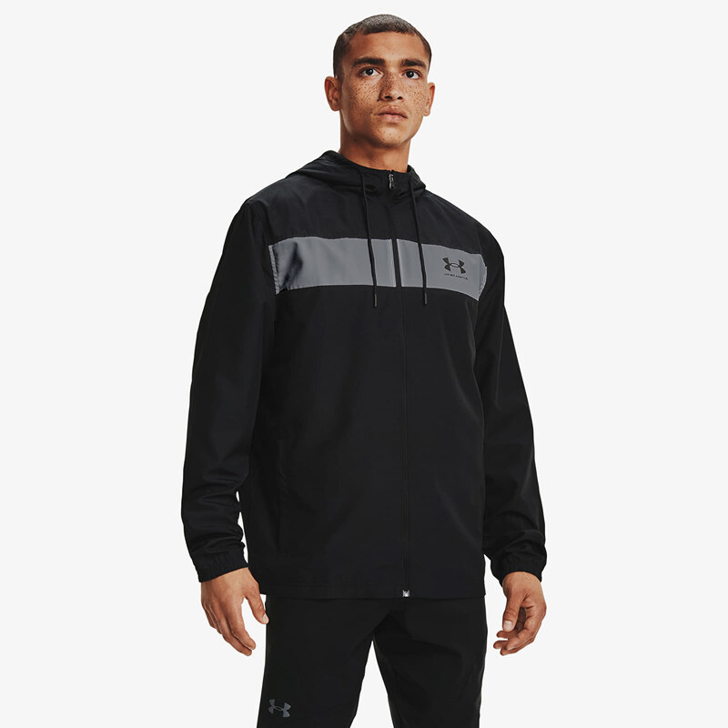 Větrovka Under Armour Sportstyle Windbreaker Black XL