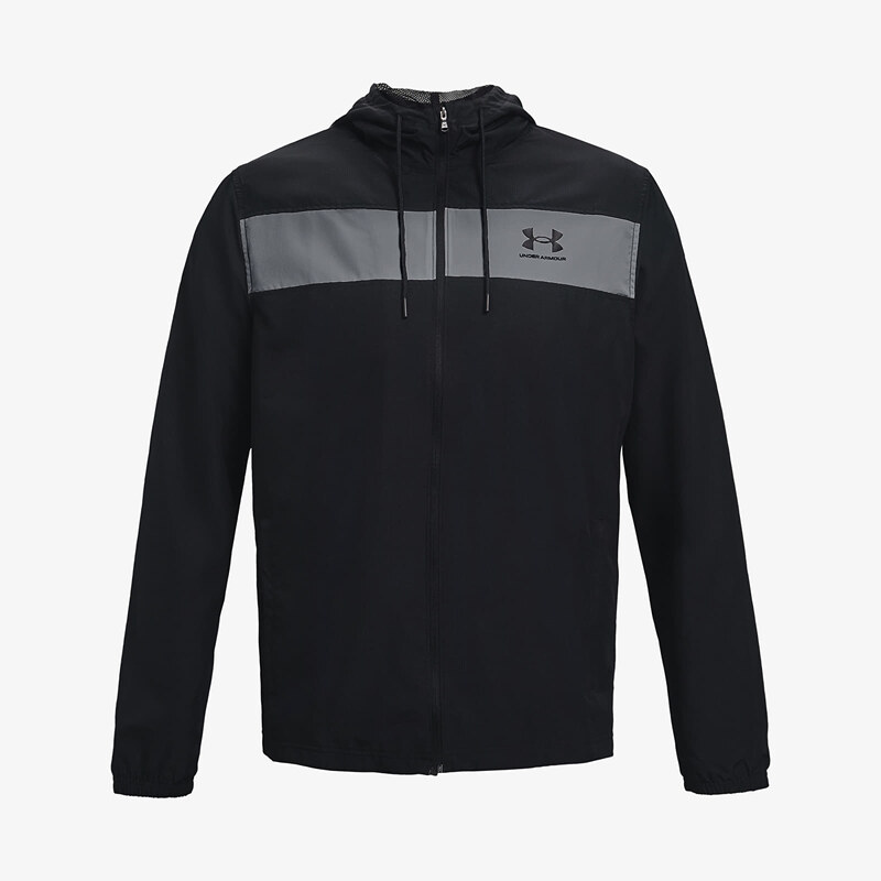 Větrovka Under Armour Sportstyle Windbreaker Black XL