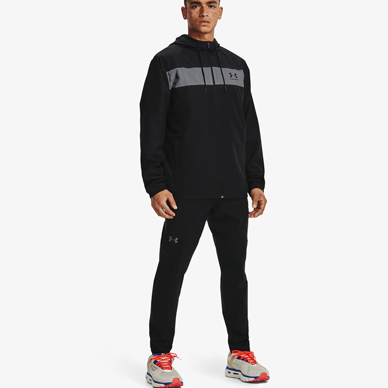 Větrovka Under Armour Sportstyle Windbreaker Black XL