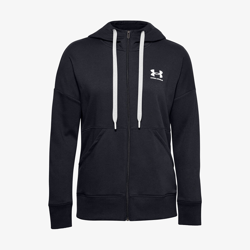 Mikina Under Armour Rival Fleece Fz Hoodie Black S 90876984