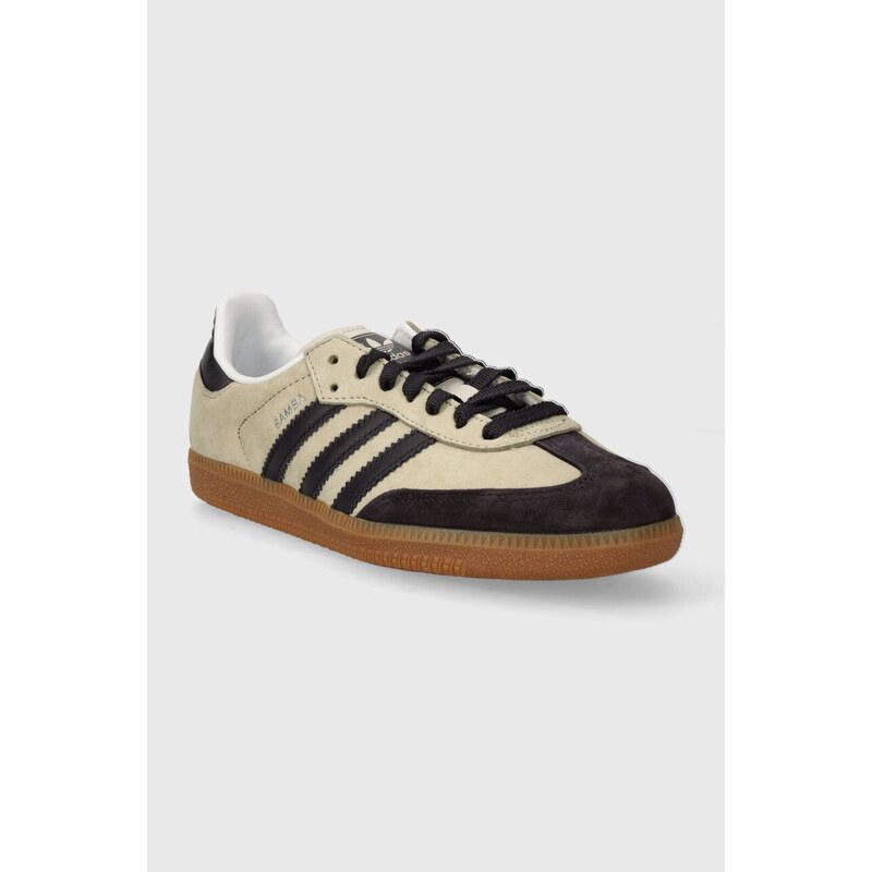 Sneakers boty adidas Originals Samba OG šedá barva, IE5835