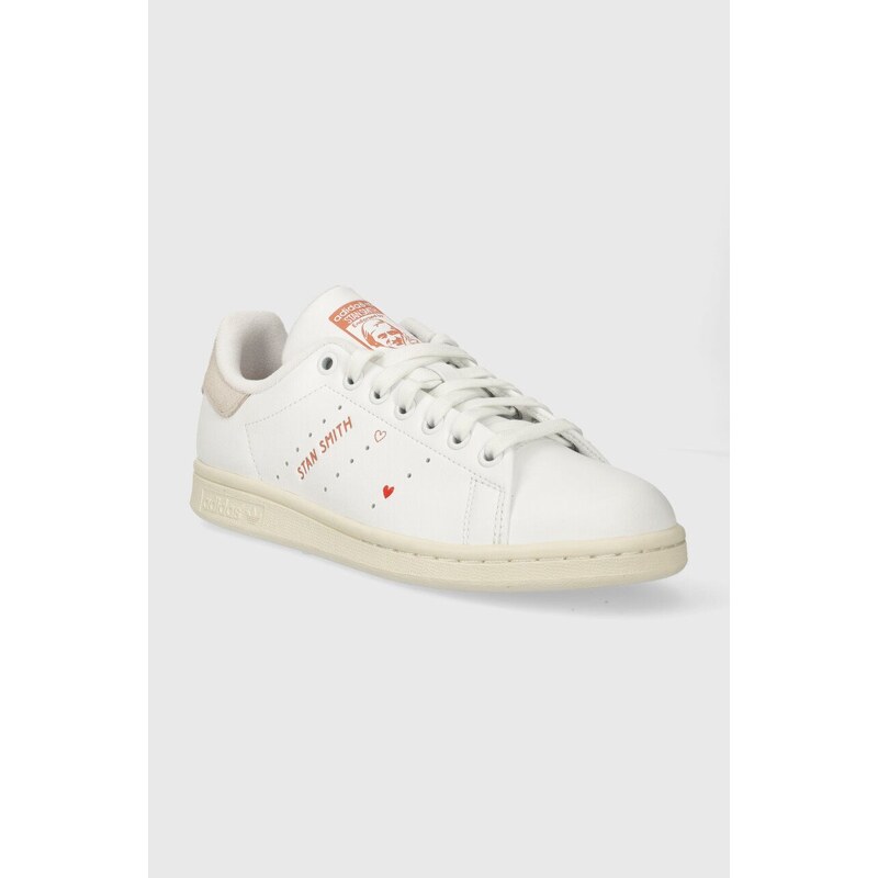 Sneakers boty adidas Originals Stan Smith bílá barva, IG8482