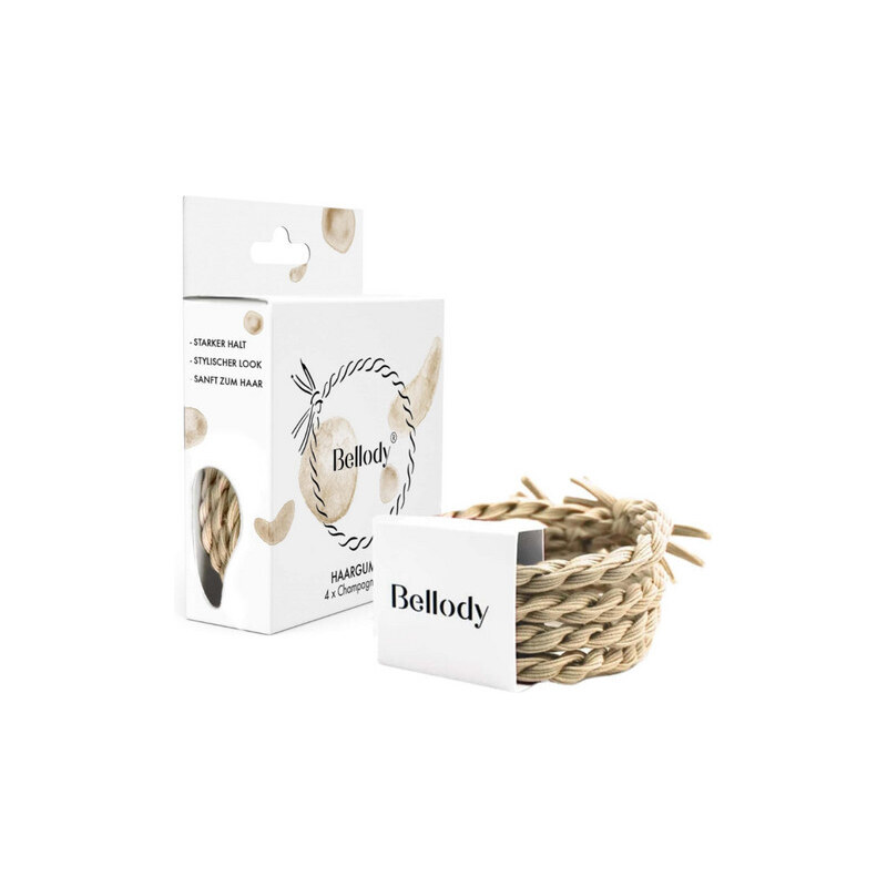 Bellody Original Hair Ties 4 ks, Champagne Beige