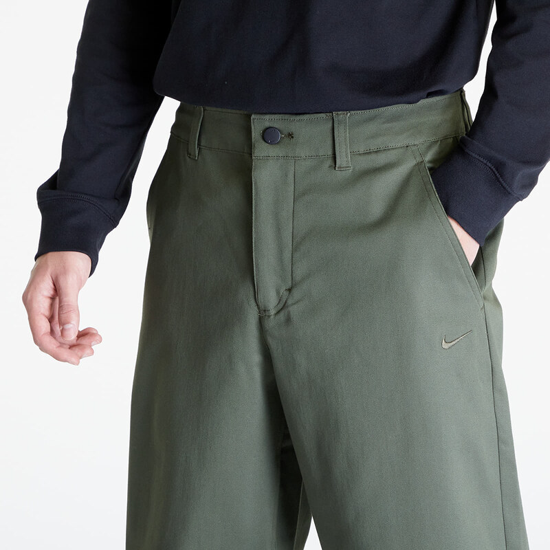 Pánské plátěné kalhoty Nike Life Men's El Chino Pants Cargo Khaki/ Cargo Khaki